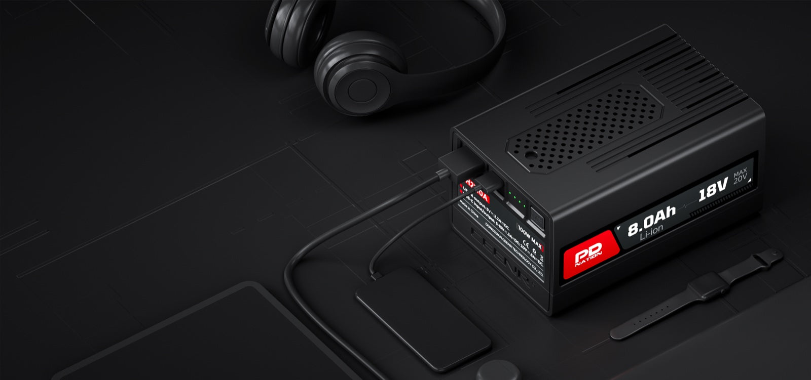 CEENR 150W Inverter — Power Anywhere with Your Makita 18V Battery
