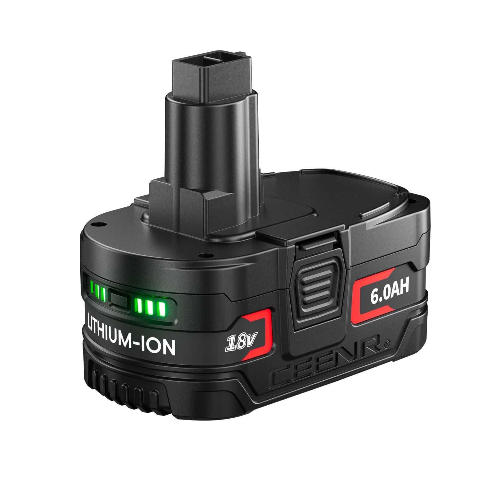 CEENR 6.0Ah Battery (with LG HG2 Cells) for DeWalt 18V | Replacement Model DC9096