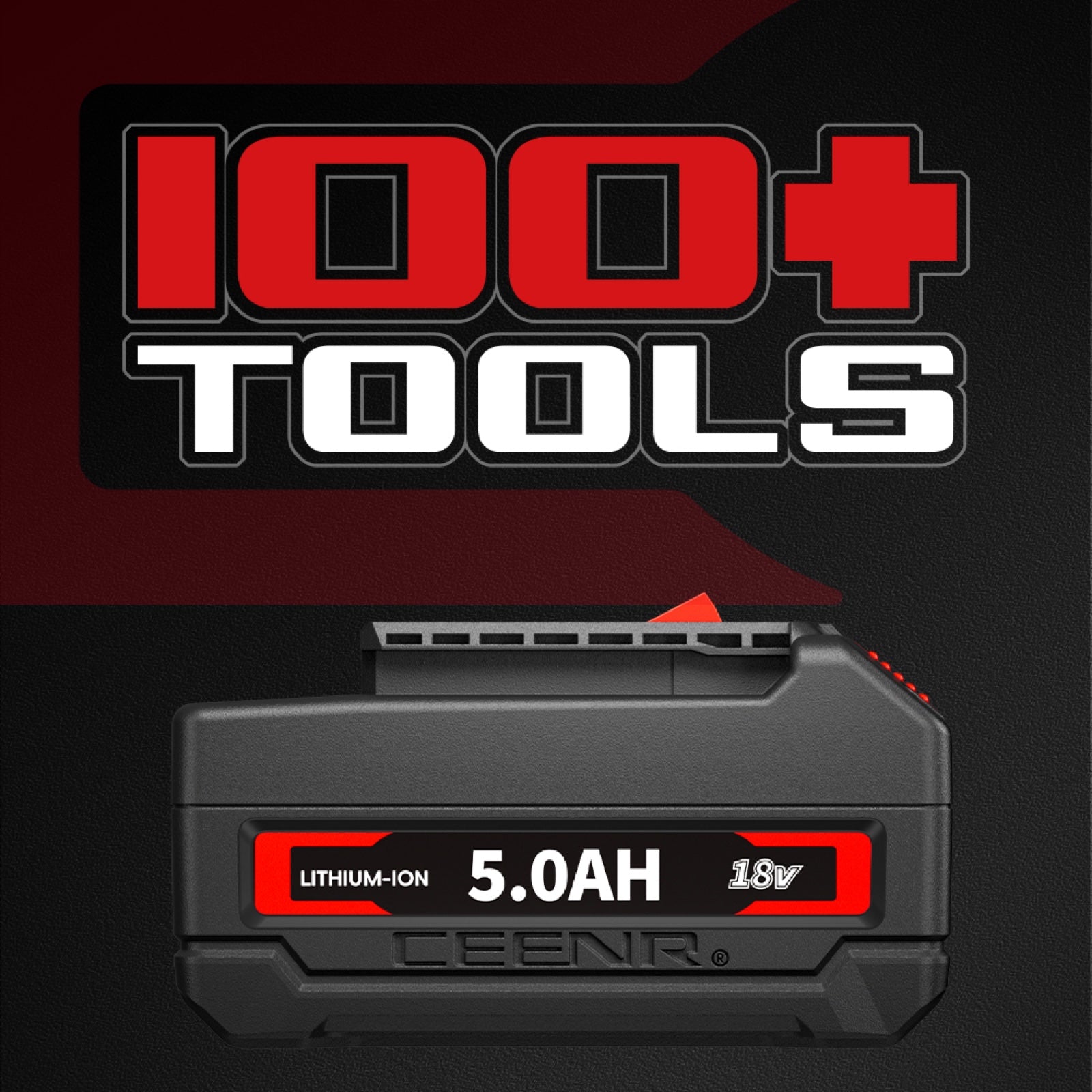 CEENR 5.0Ah Battery for Bosch 18V | Replacement Model BAT610G