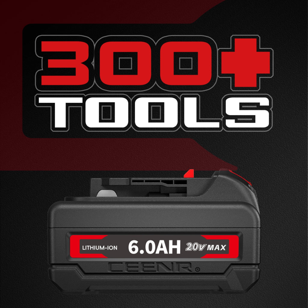 CEENR 6.0Ah Battery (with LG HG2 Cells) for DeWalt 20V Max | Replacement Model DCB200
