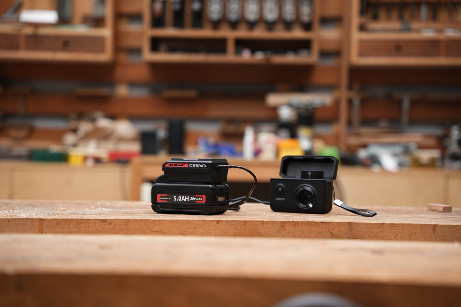 CEENR 45W USB-C Power Bank Adapter for DeWalt 20V Max Batteries