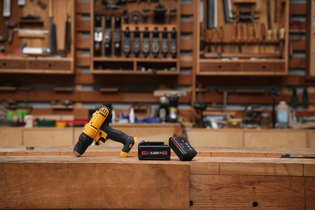 CEENR 45W USB-C Power Bank Adapter for DeWalt 20V Max Batteries