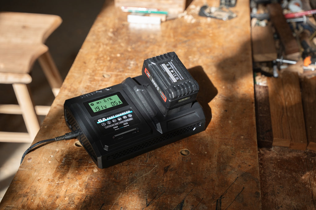 6 Amp Fast Charger for Makita 18V Lithium-Ion Battery Pack