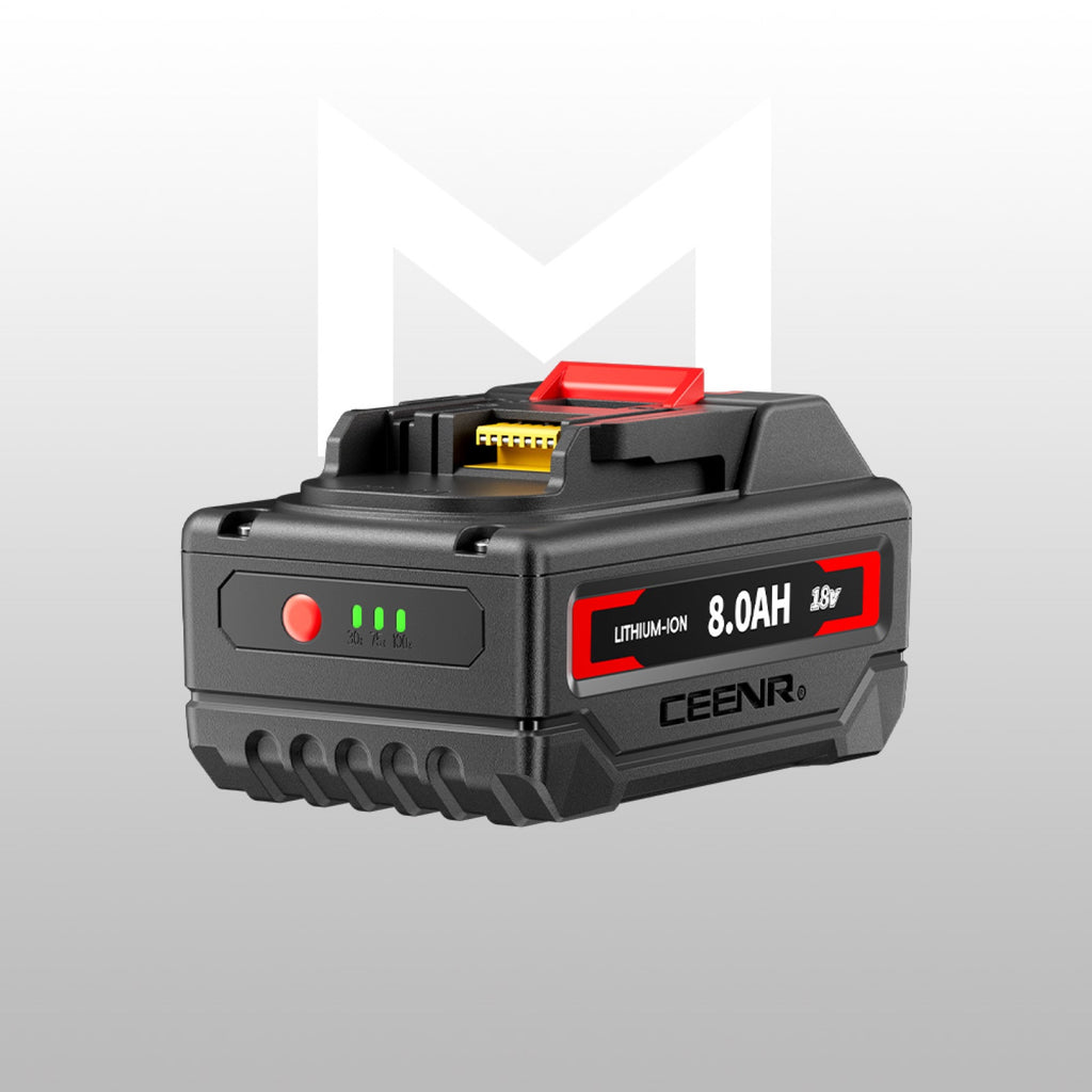 CEENR 8.0Ah Battery (with Lishen 21700 Cells) for Makita 18V | Replacement Model BL1860B