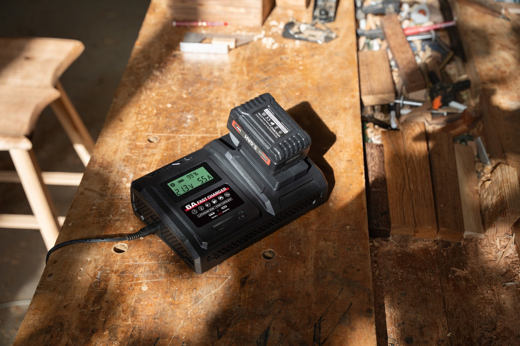 6 Amp Fast Charger for Milwaukee 18V Lithium-Ion Battery Pack