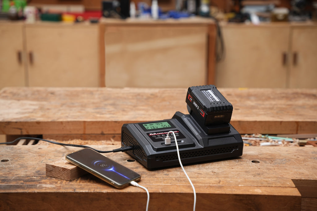 6 Amp Fast Charger for Milwaukee 18V Lithium-Ion Battery Pack