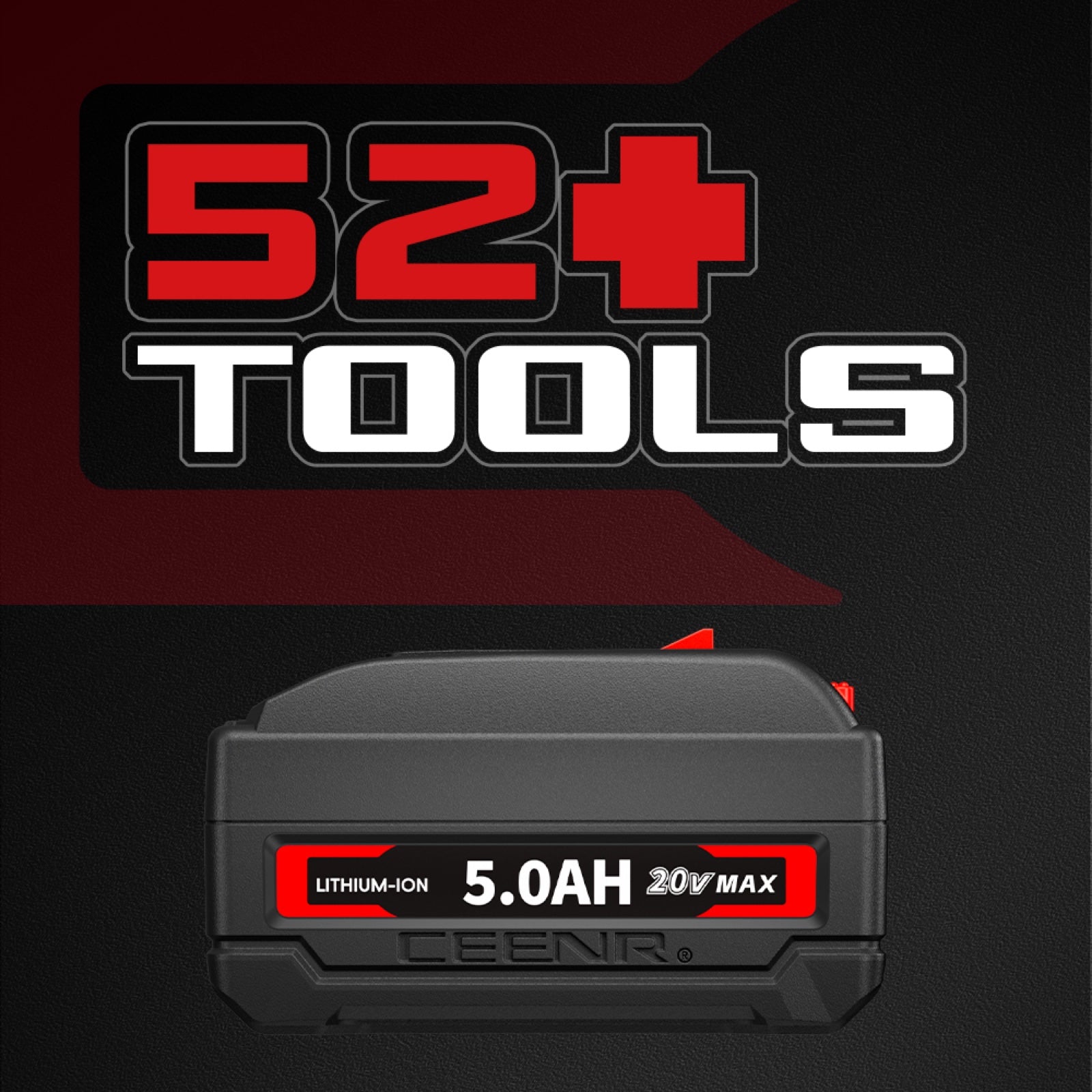 CEENR 5.0Ah Battery for Worx 20V Max | Model WA3520