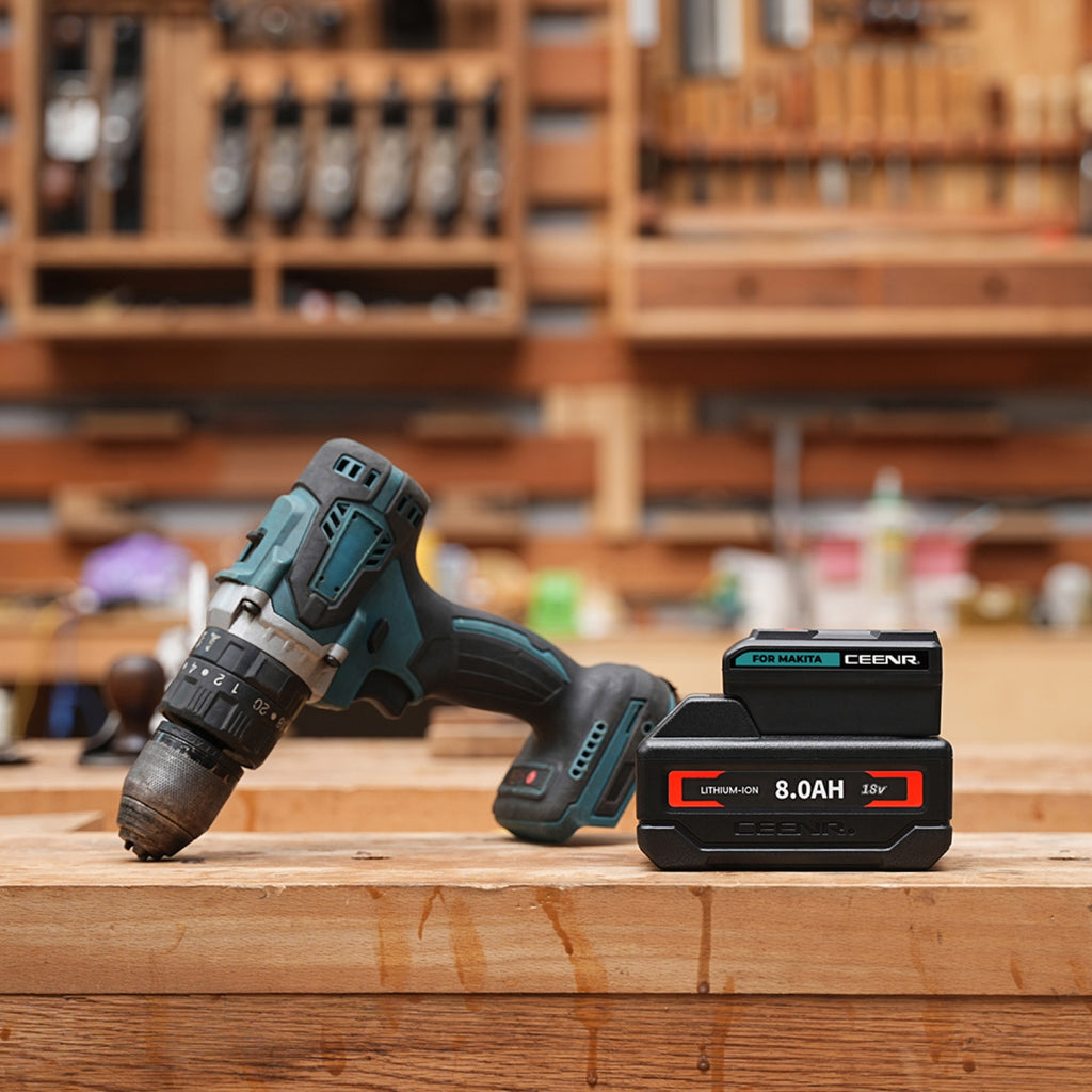 CEENR 45W USB-C Power Bank Adapter for Makita 18V Batteries