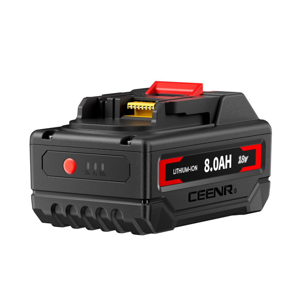 CEENR 8.0Ah Battery (with Lishen 21700 Cells) for Makita 18V | Replacement Model BL1860B