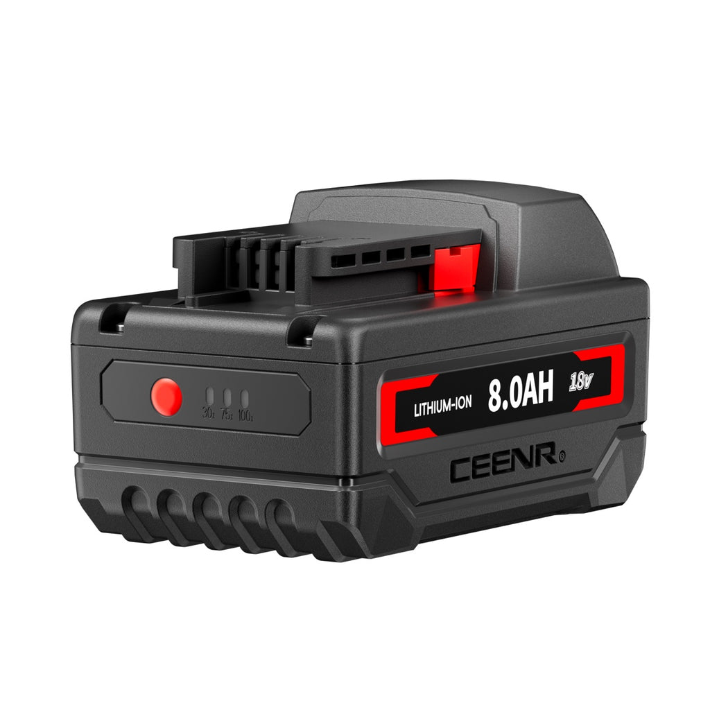 CEENR 8.0Ah Battery (with Lishen 21700 Cells) for Milwaukee 18V | Replacement Model M 18