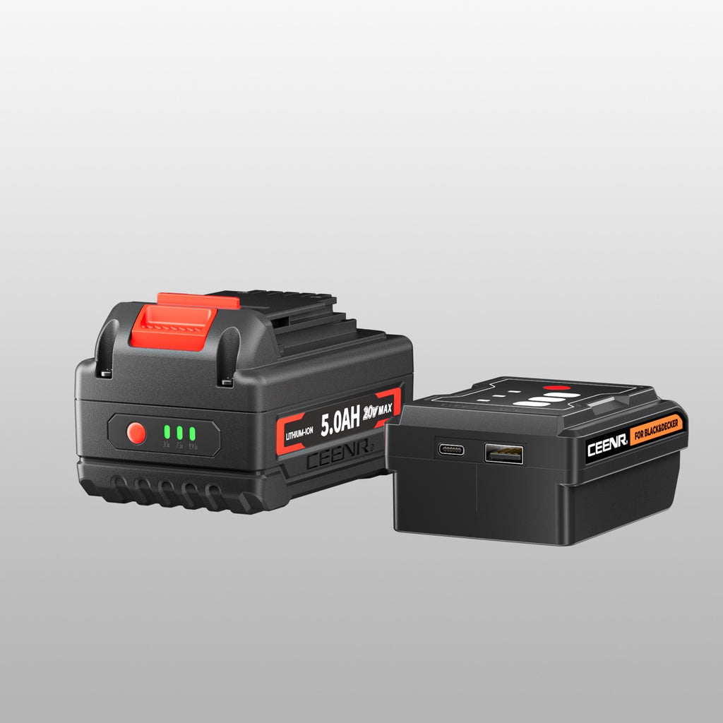 CEENR 5.0Ah Battery for Black and Decker 18V(20V Max) | Replacement Model LBXR20